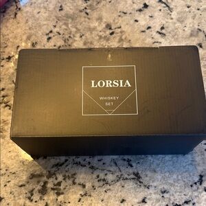 Lorsia Whiskey Set NIB